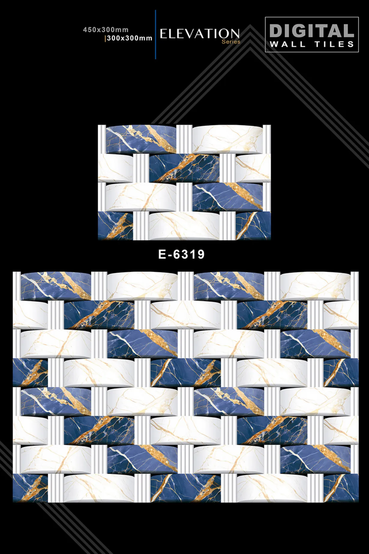 12 X 18 New Elevation - Design 31 - 300x450mm Elevation