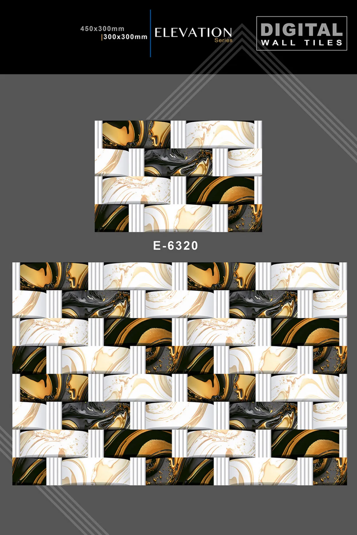 12 X 18 New Elevation - Design 32 - 300x450mm Elevation