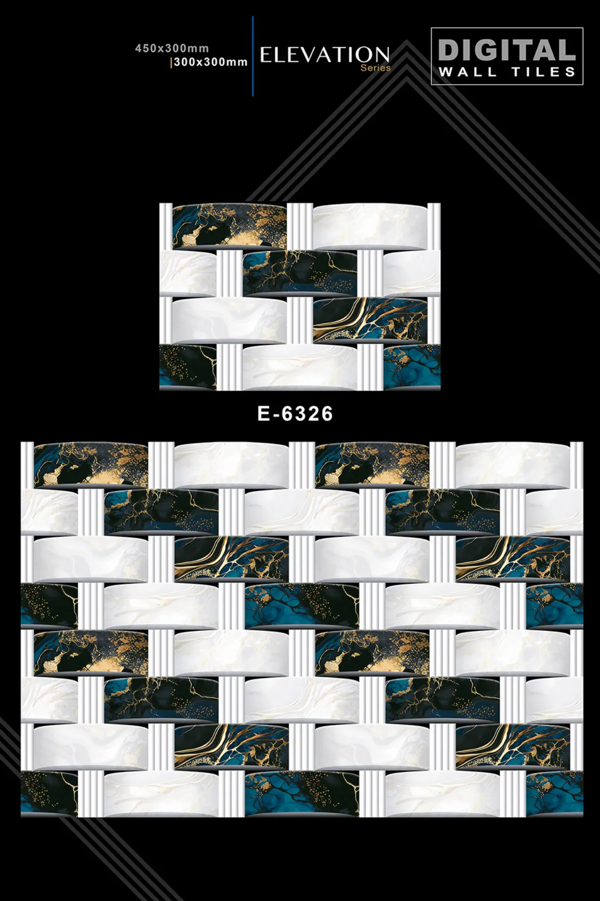 12 X 18 New Elevation - Design 38 - 300x450mm Elevation