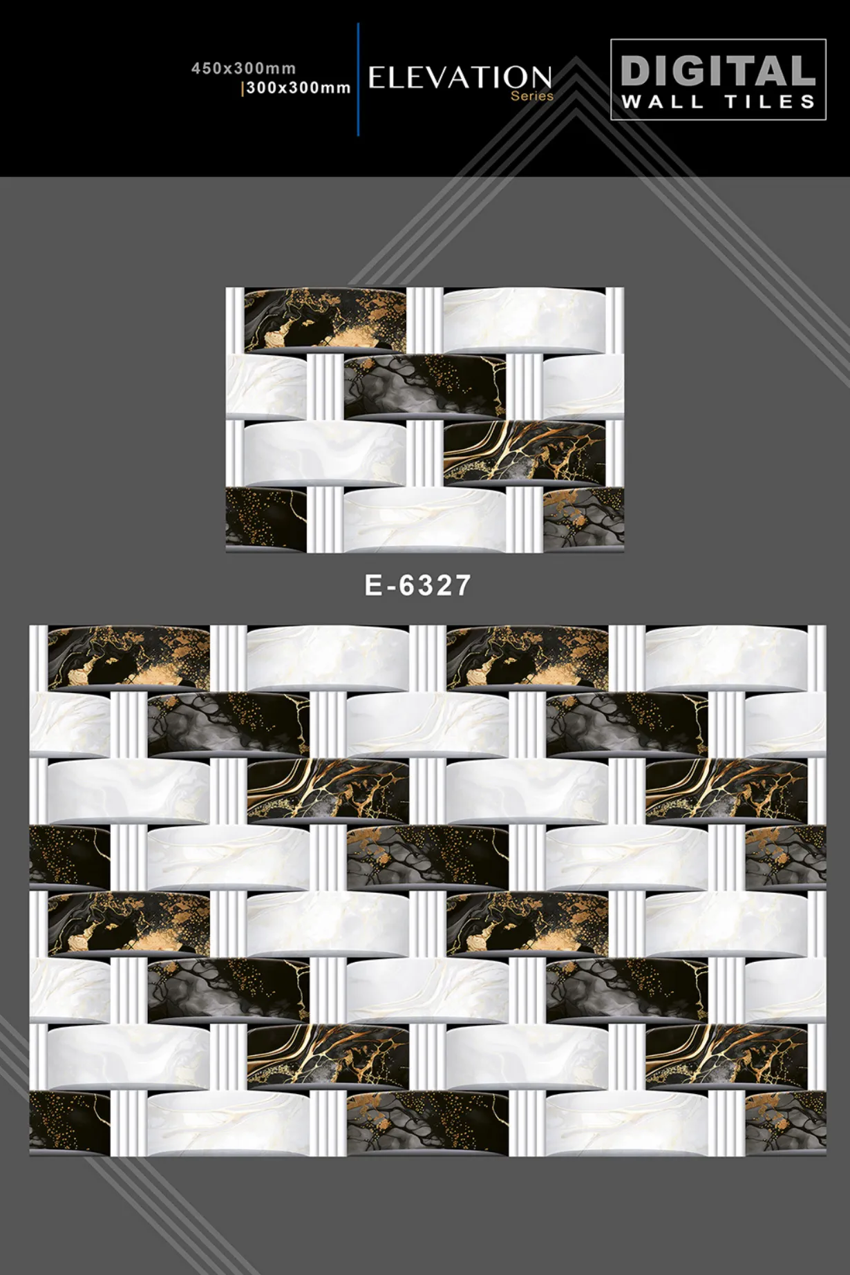 12 X 18 New Elevation - Design 39 - 300x450mm Elevation