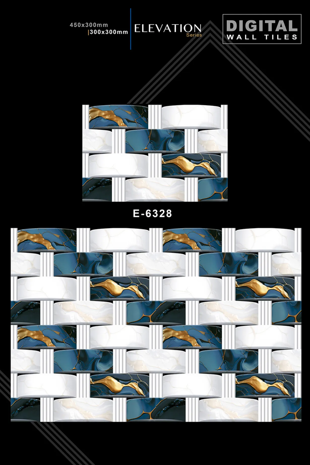 12 X 18 New Elevation - Design 40 - 300x450mm Elevation