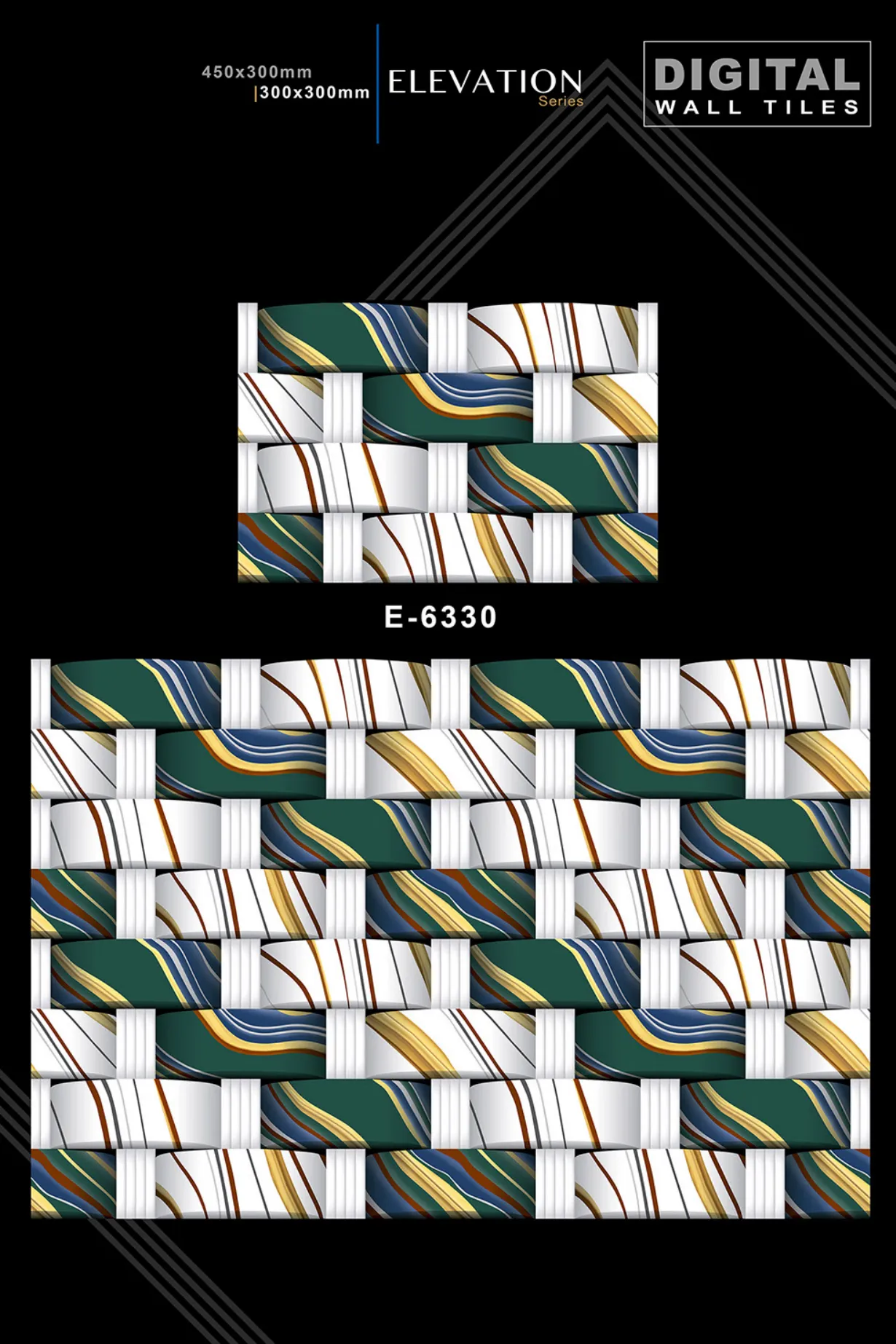 12 X 18 New Elevation - Design 42 - 300x450mm Elevation