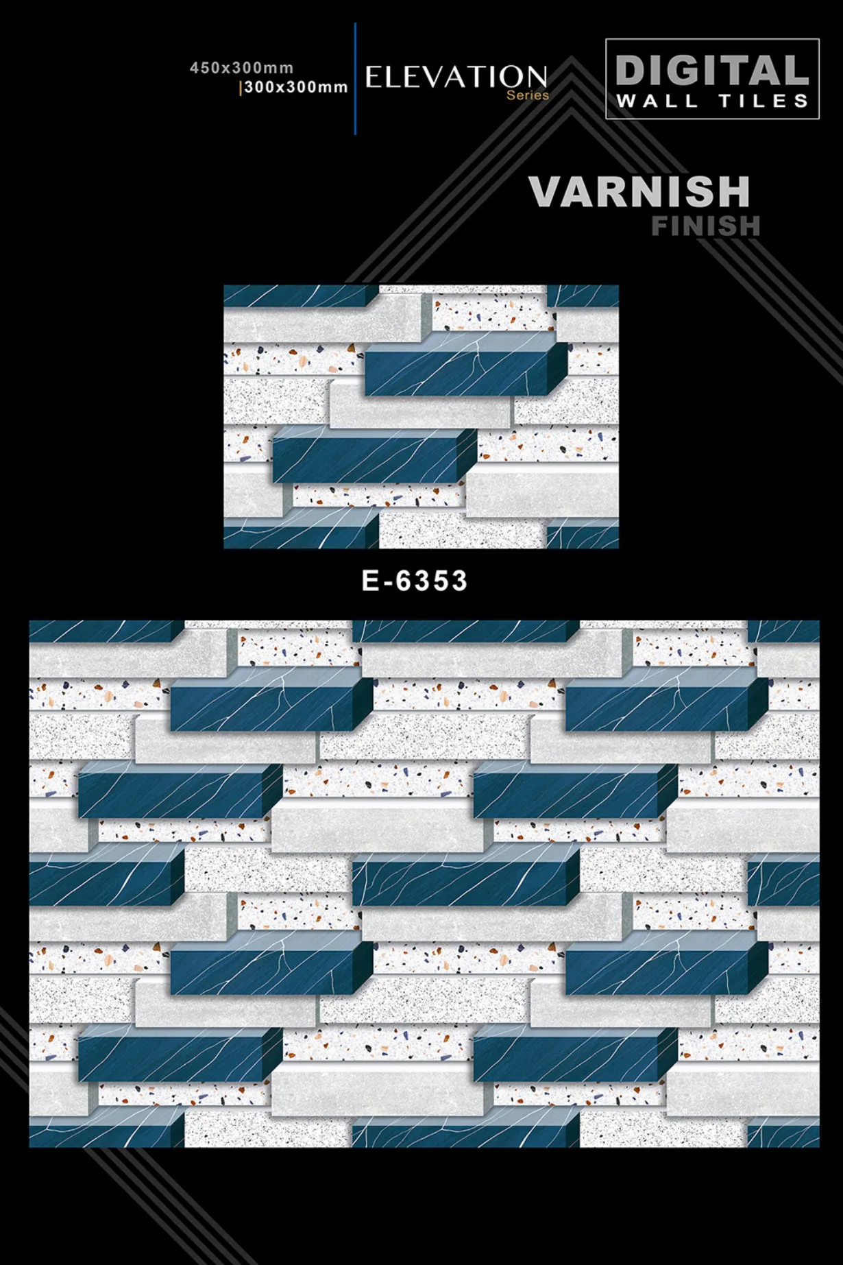 12 X 18 New Elevation - Design 45 - 300x450mm Elevation