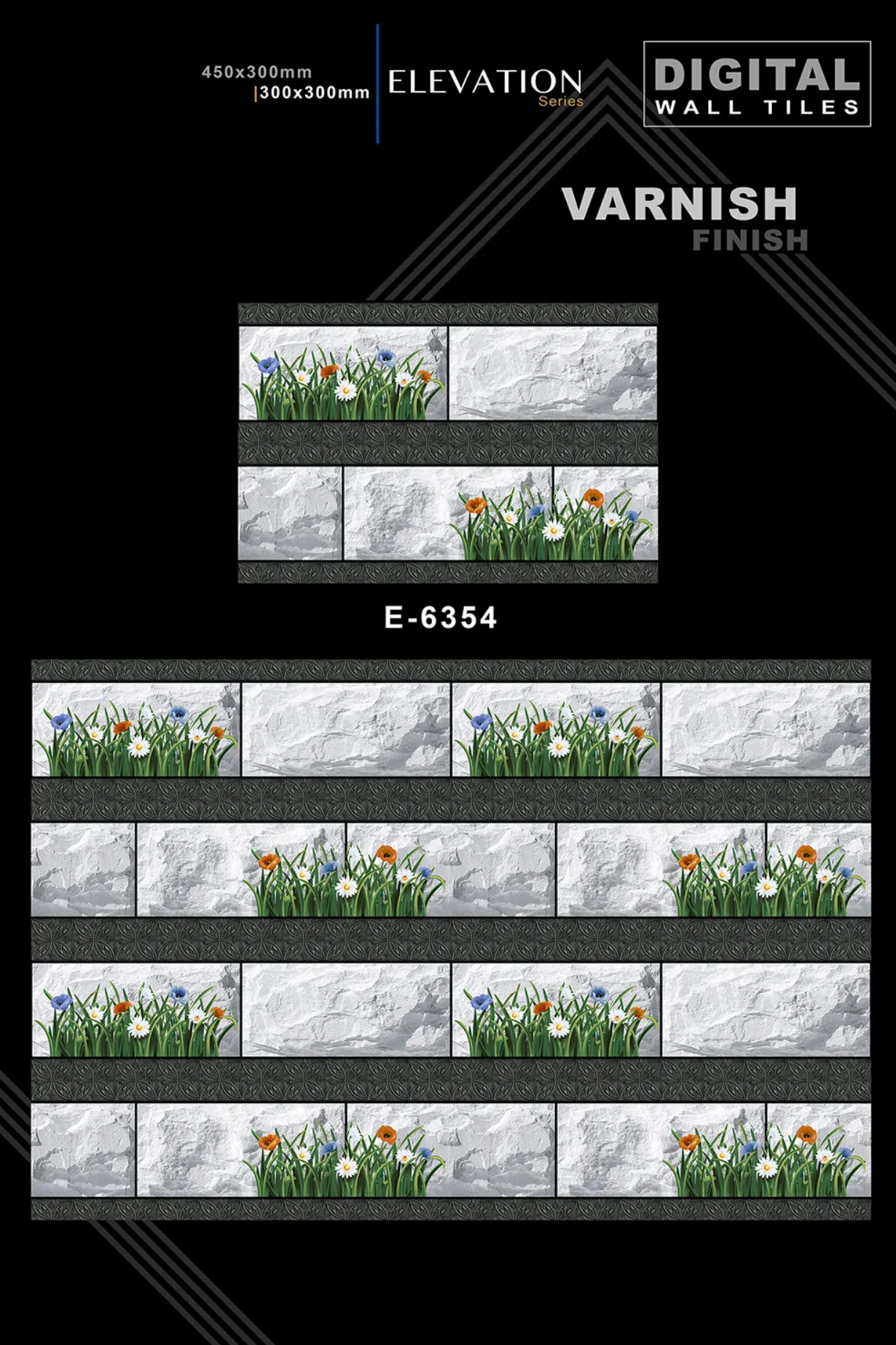 12 X 18 New Elevation - Design 46 - 300x450mm Elevation