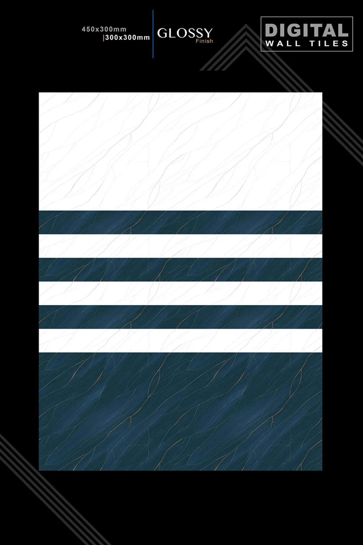 12 X 18 New Glossy 316 To 918 - Design 15 - 300x450mm Glossy