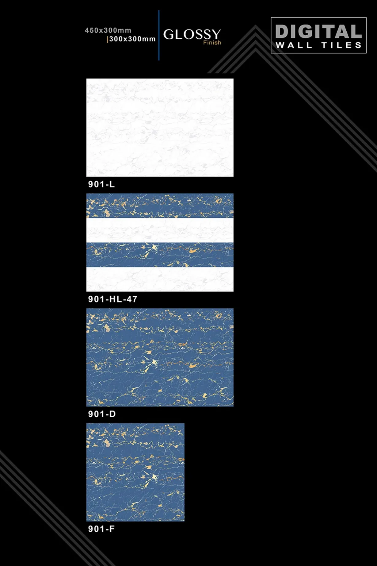 12 X 18 New Glossy 316 To 918 - Design 30 - 300x450mm Glossy