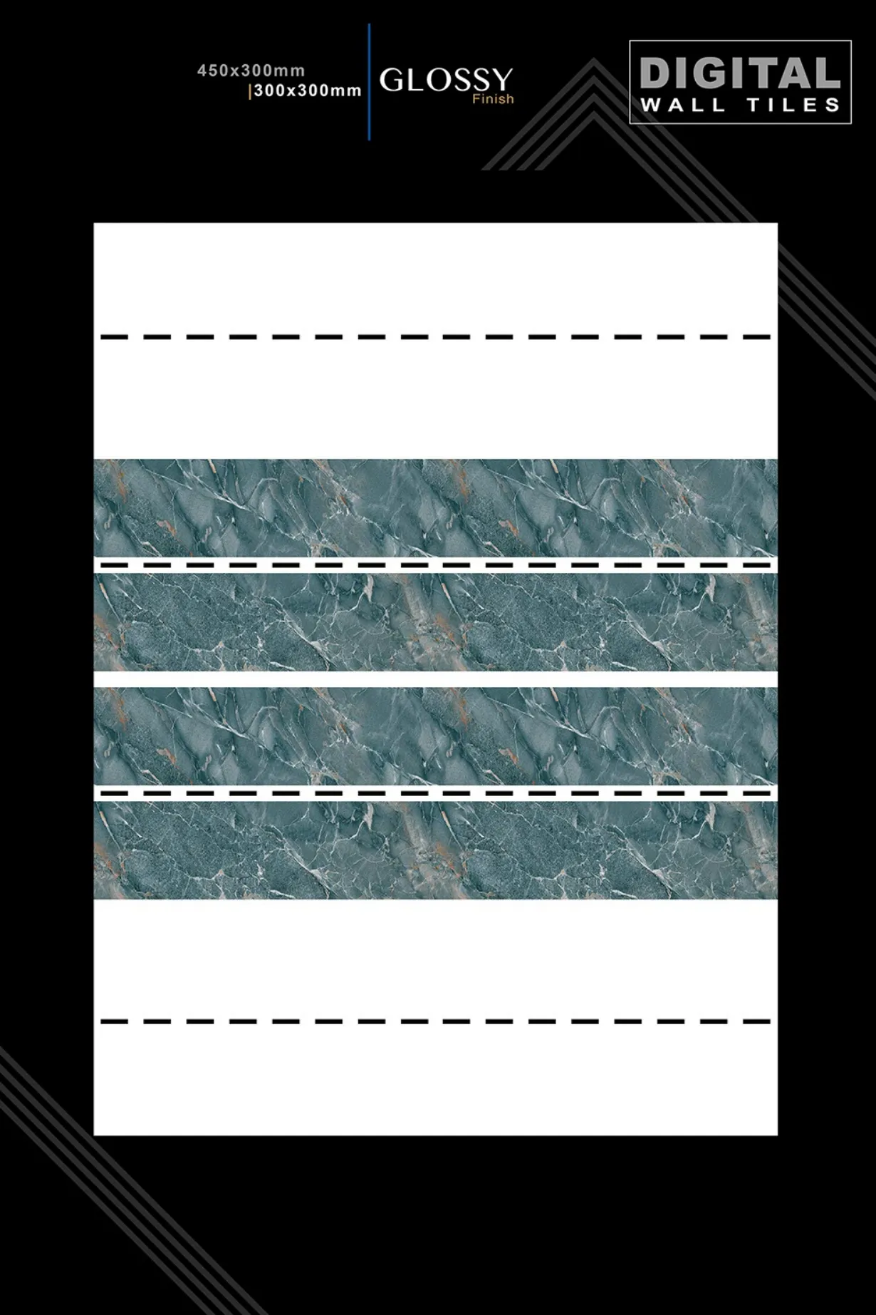 12 X 18 New Glossy 316 To 918 - Design 59 - 300x450mm Glossy