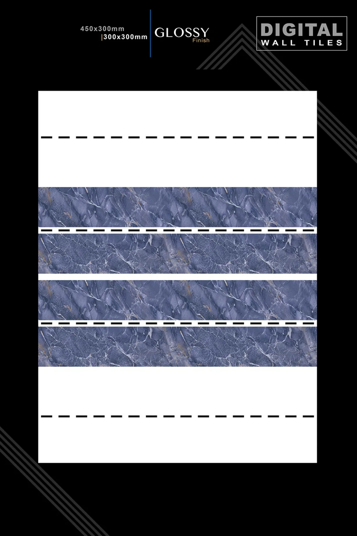12 X 18 New Glossy 316 To 918 - Design 61 - 300x450mm Glossy