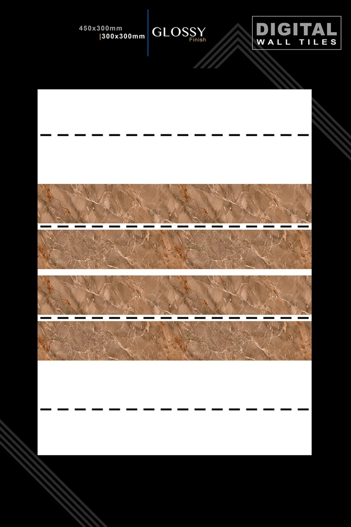 12 X 18 New Glossy 316 To 918 - Design 63 - 300x450mm Glossy