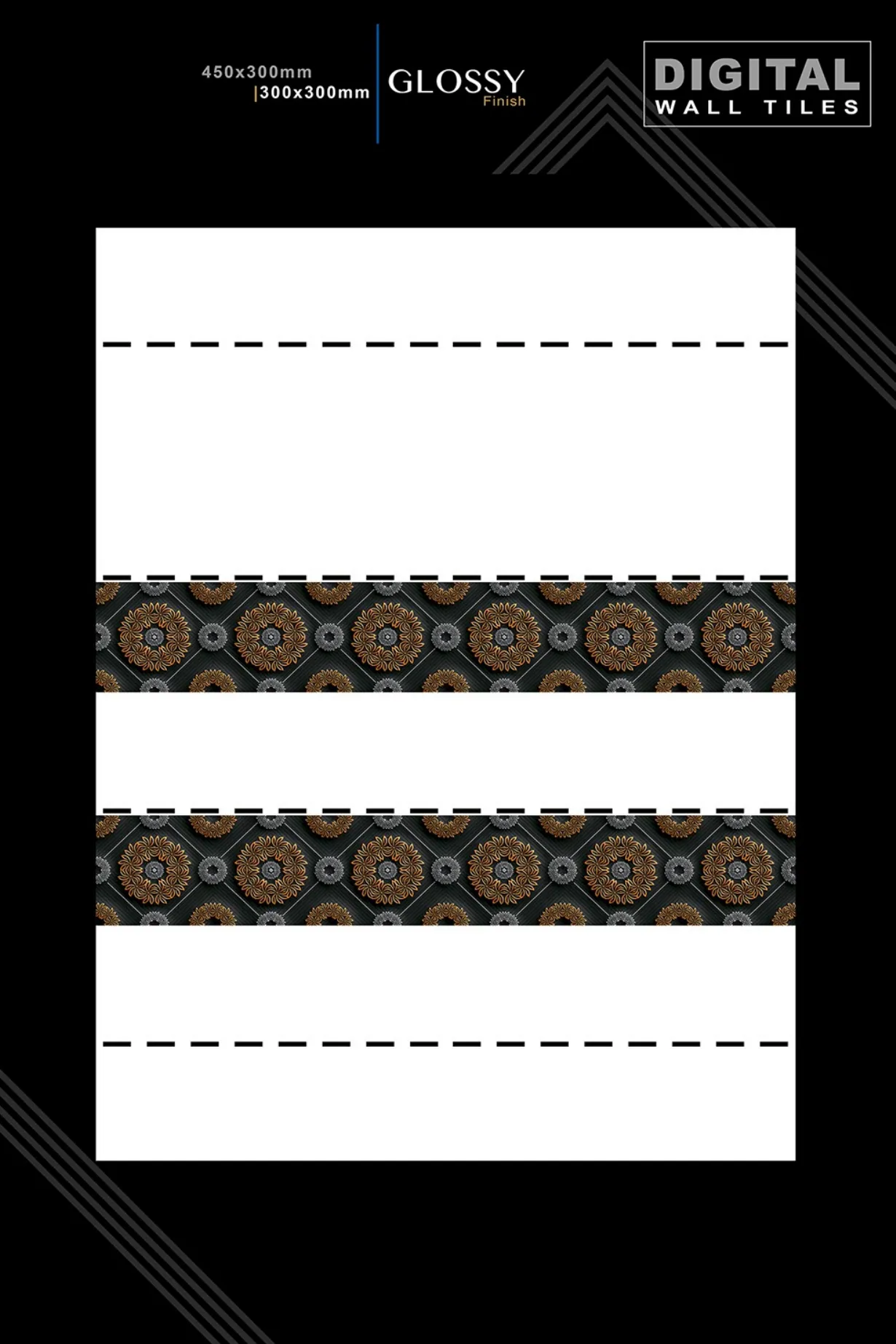 12 X 18 New Glossy 316 To 918 - Design 67 - 300x450mm Glossy