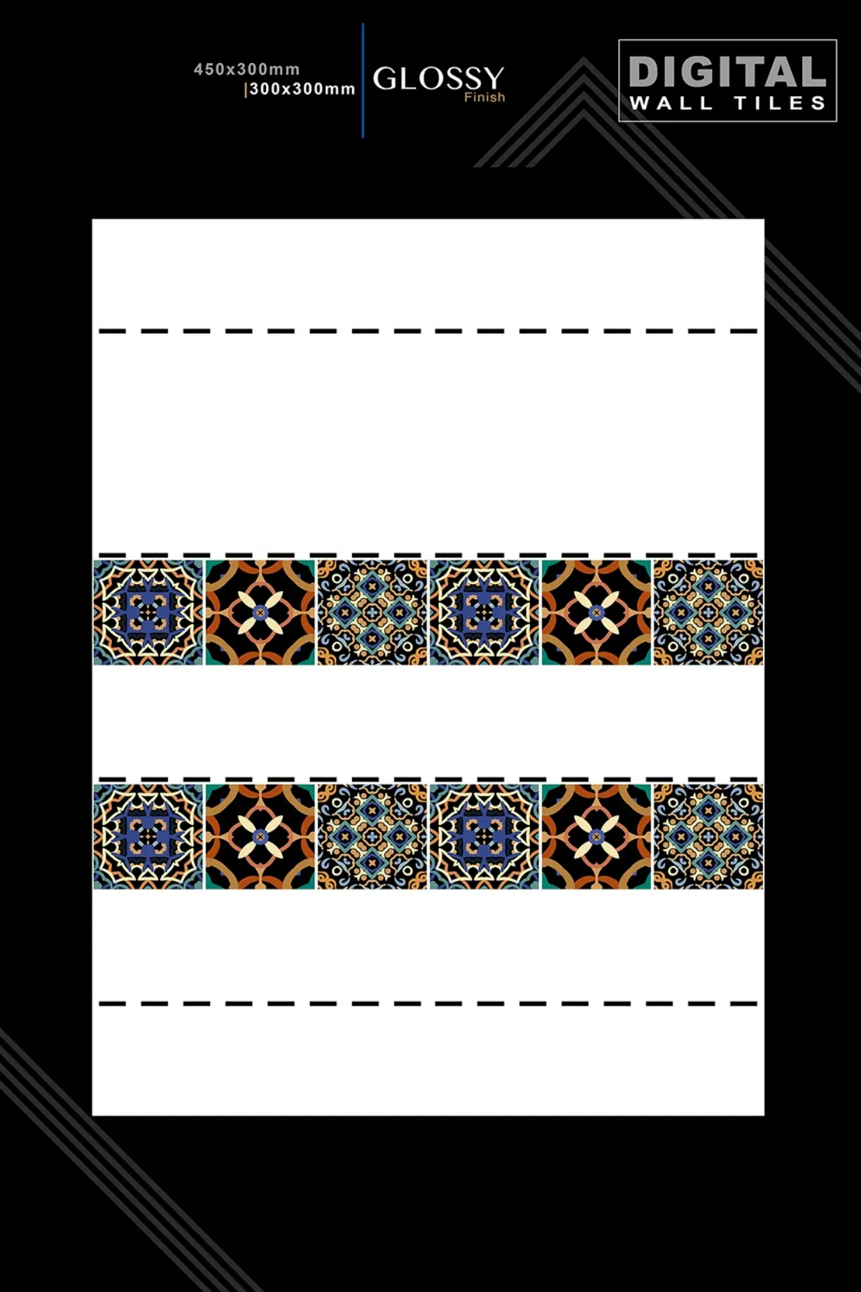 12 X 18 New Glossy 316 To 918 - Design 71 - 300x450mm Glossy
