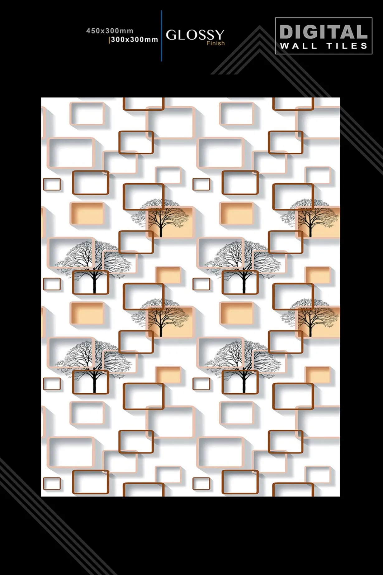 12 X 18 New Glossy 919 To 959 - Design 25 - 300x450mm Glossy