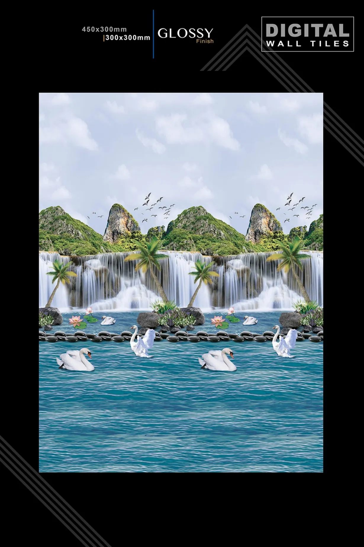 12 X 18 New Glossy 919 To 959 - Design 37 - 300x450mm Glossy