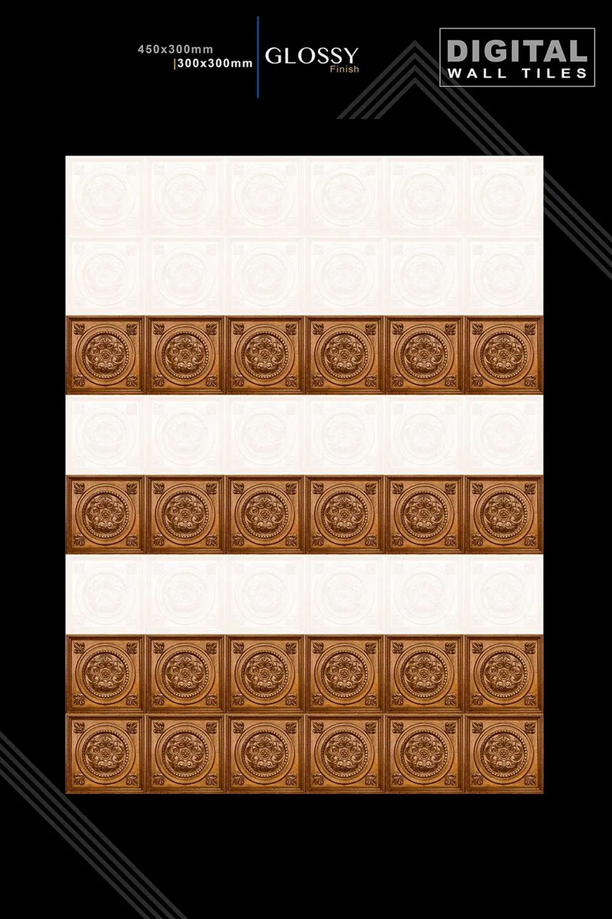 12 X 18 New Glossy 919 To 959 - Design 44 - 300x450mm Glossy