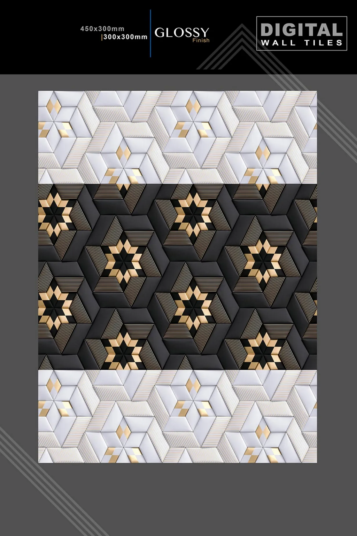 12 X 18 New Glossy 919 To 959 - Design 48 - 300x450mm Glossy