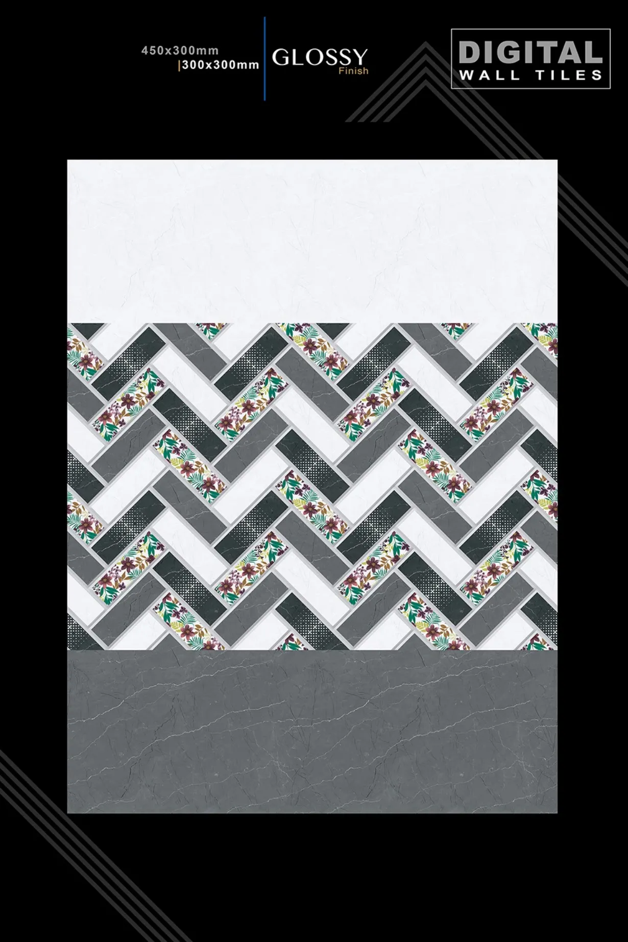 12 X 18 New Glossy 919 To 959 - Design 72 - 300x450mm Glossy