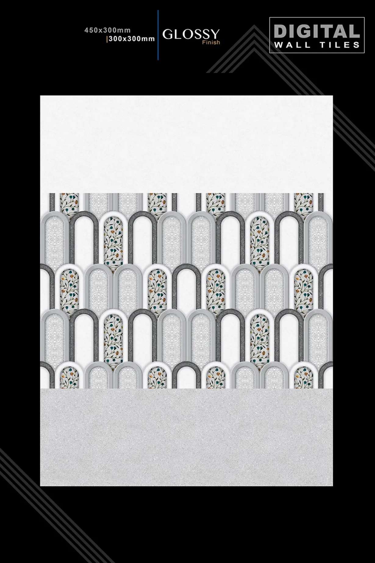 12 X 18 New Glossy 960 To 992 - Design 3 - 300x450mm Glossy