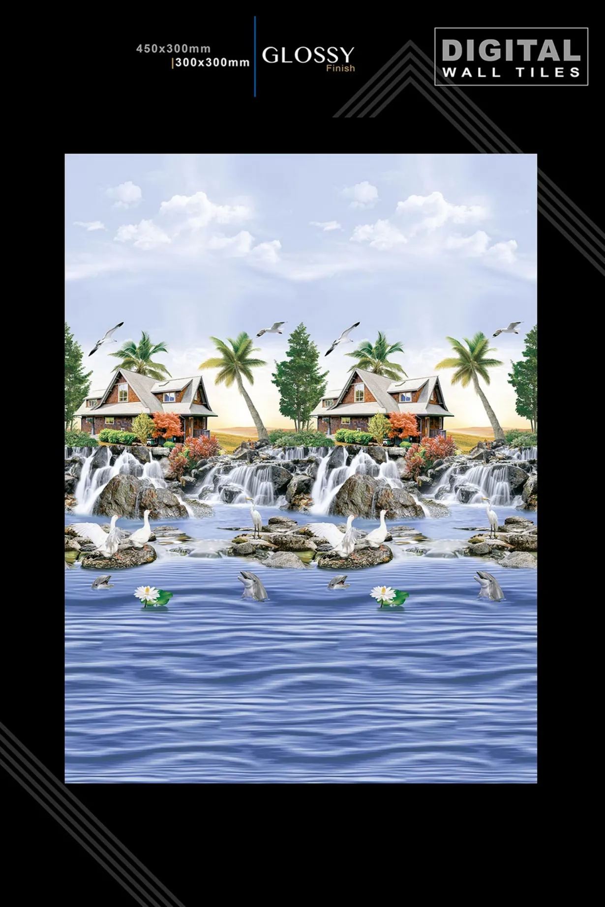 12 X 18 New Glossy 960 To 992 - Design 21 - 300x450mm Glossy