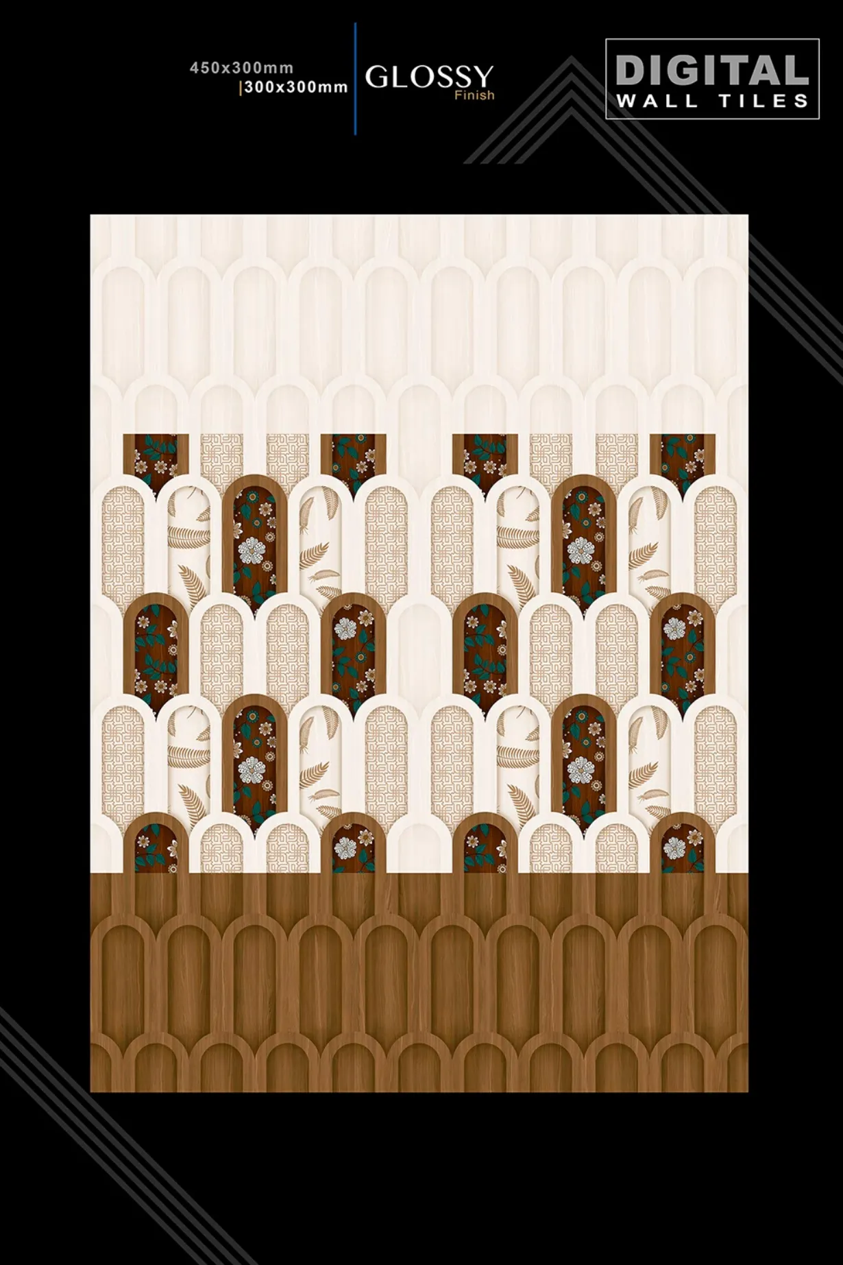 12 X 18 New Glossy 960 To 992 - Design 37 - 300x450mm Glossy