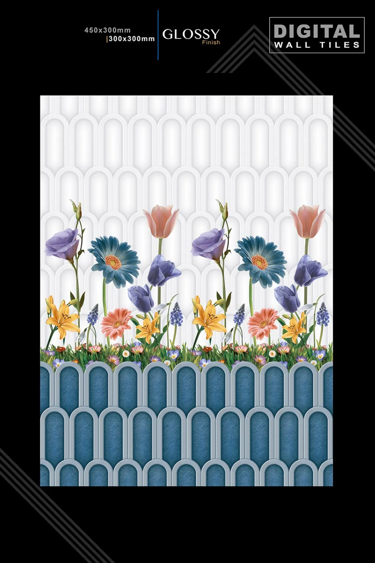 12 X 18 New Glossy 960 To 992 - Design 39 - 300x450mm Glossy