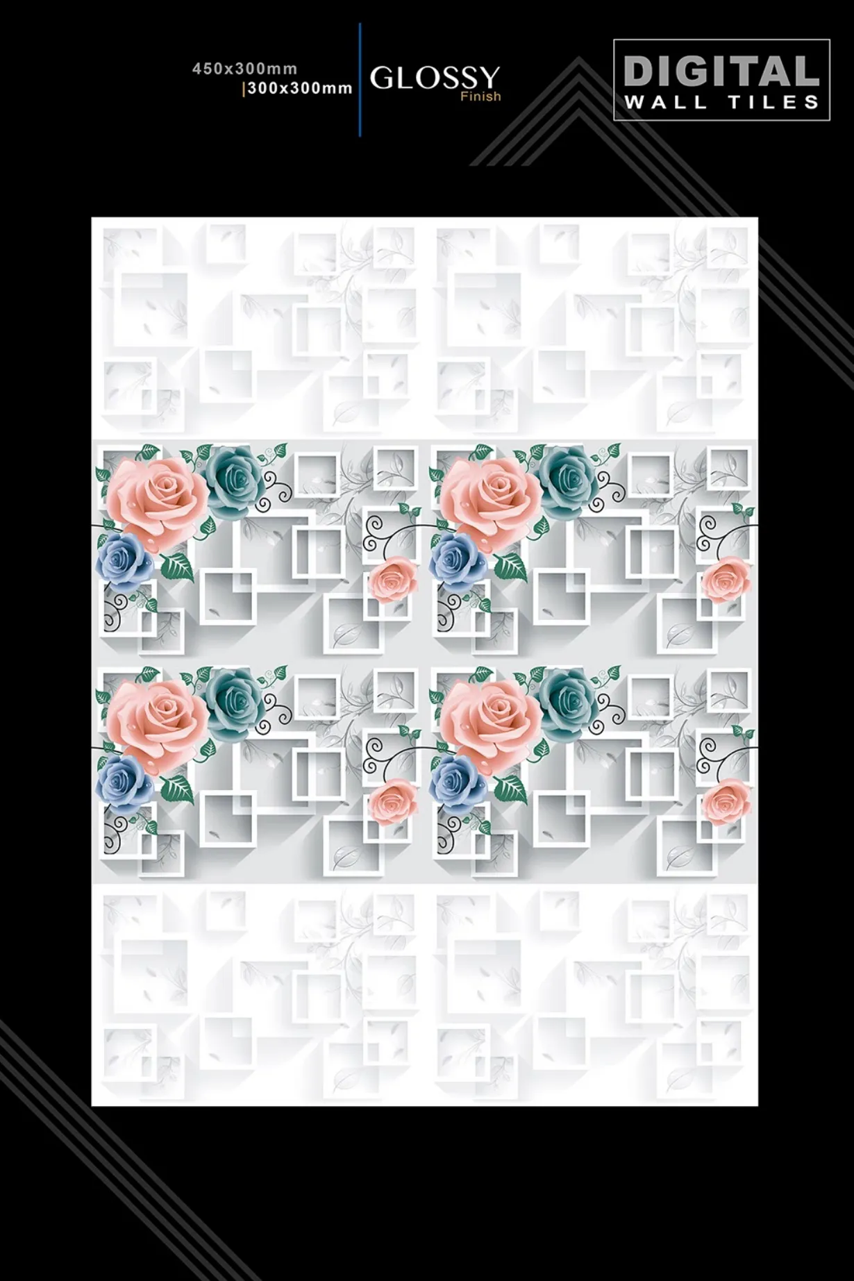 12 X 18 New Glossy 960 To 992 - Design 51 - 300x450mm Glossy