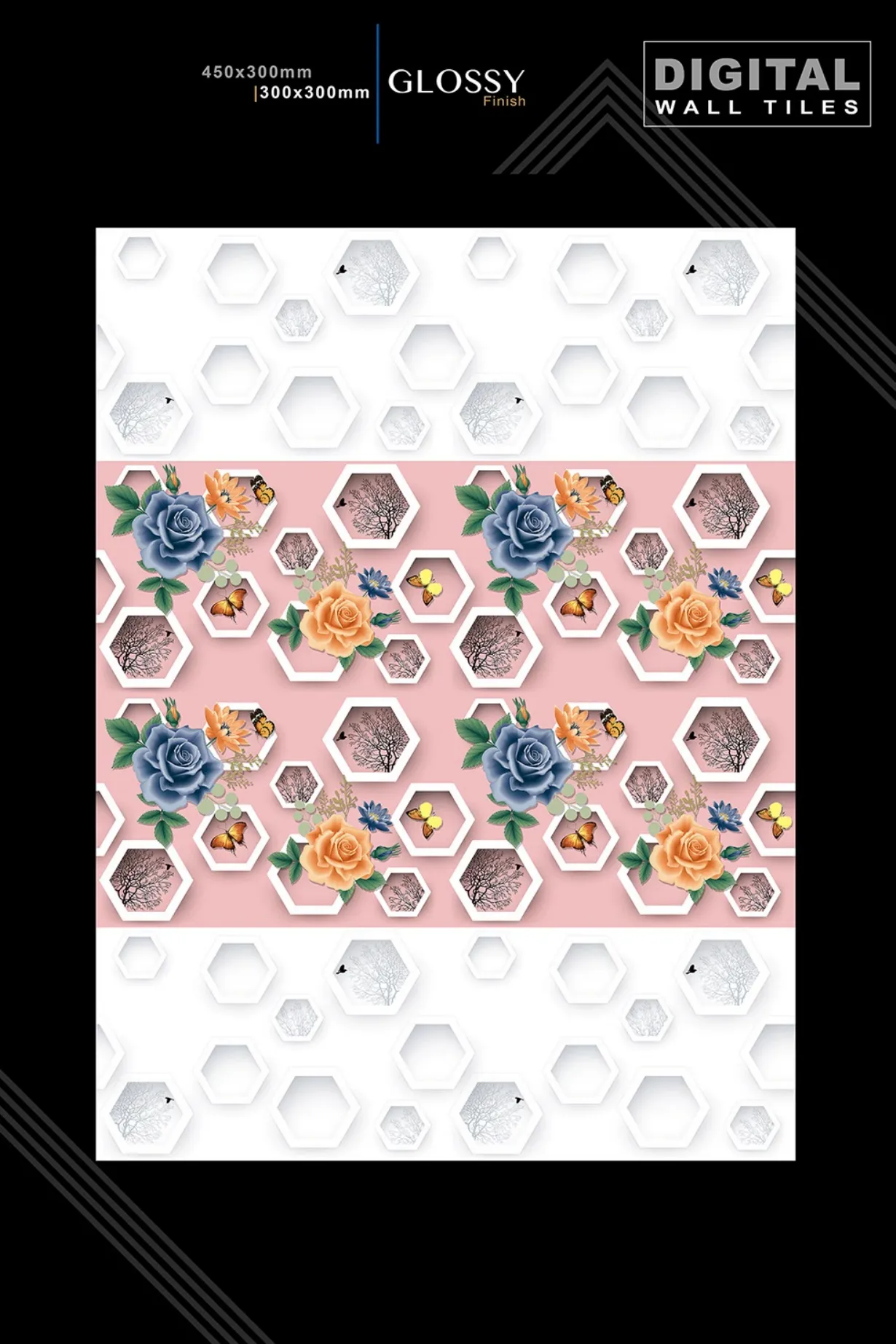 12 X 18 New Glossy 960 To 992 - Design 59 - 300x450mm Glossy