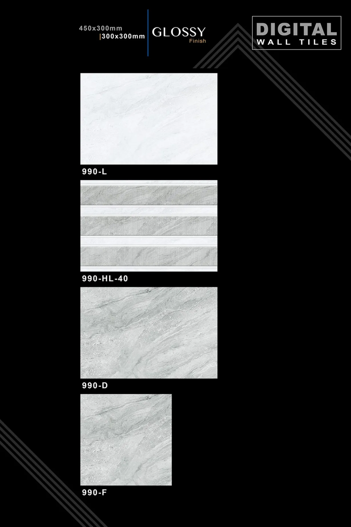 12 X 18 New Glossy 960 To 992 - Design 72 - 300x450mm Glossy