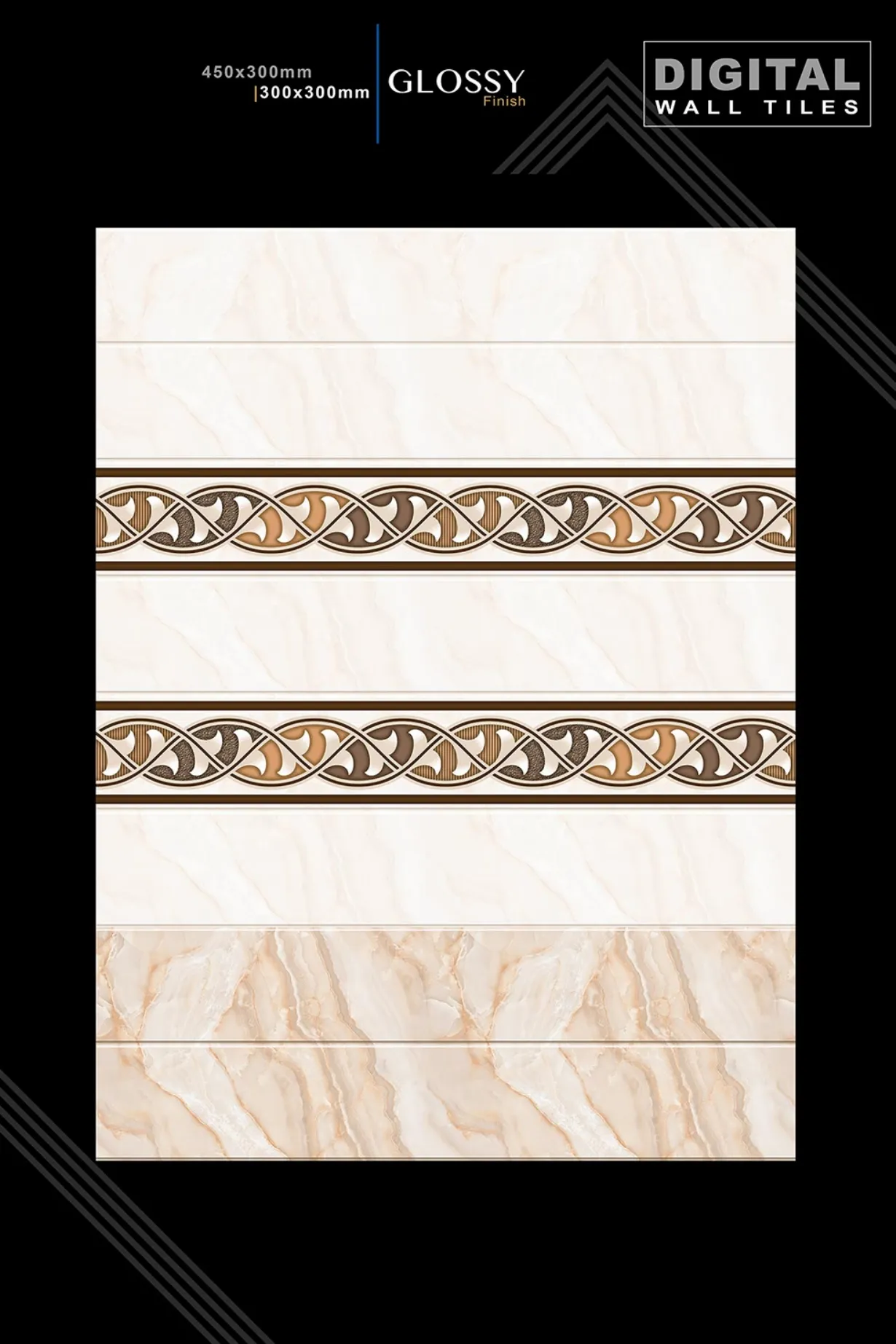 12 X 18 New Glossy 993 To Orant - Design 3 - 300x450mm Glossy