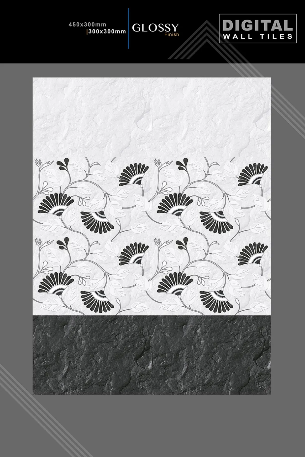 12 X 18 New Glossy 993 To Orant - Design 7 - 300x450mm Glossy