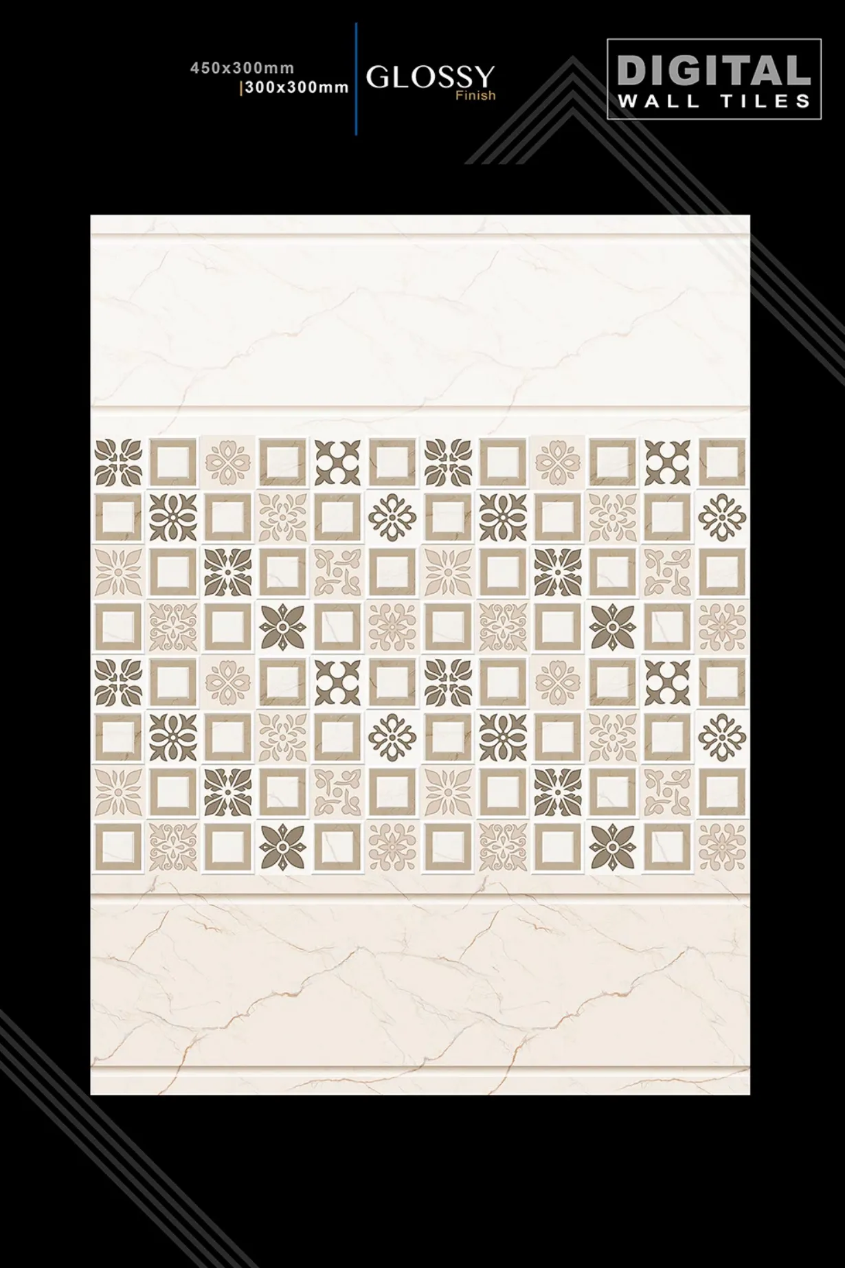 12 X 18 New Glossy 993 To Orant - Design 21 - 300x450mm Glossy