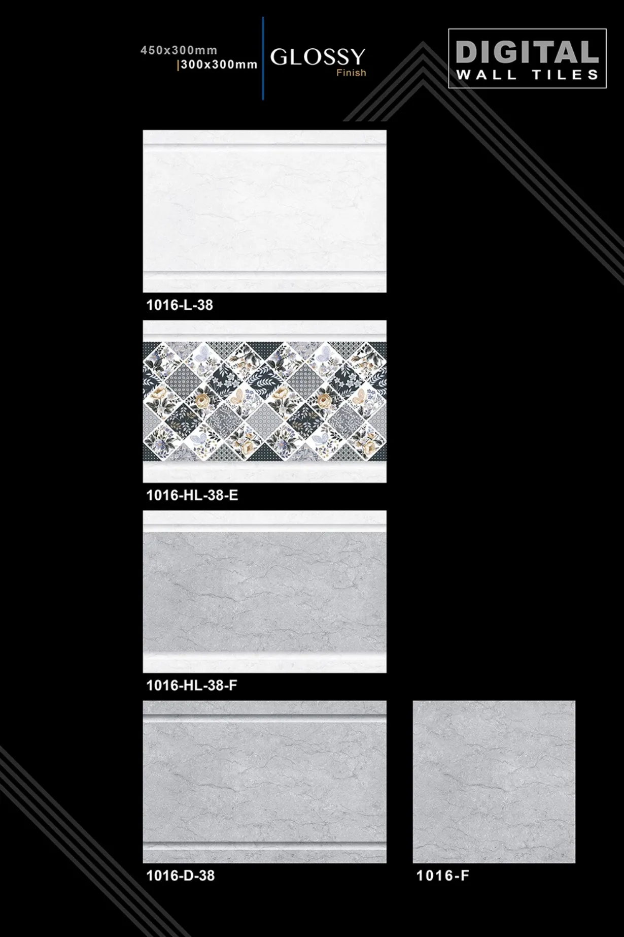 12 X 18 New Glossy 993 To Orant - Design 36 - 300x450mm Glossy
