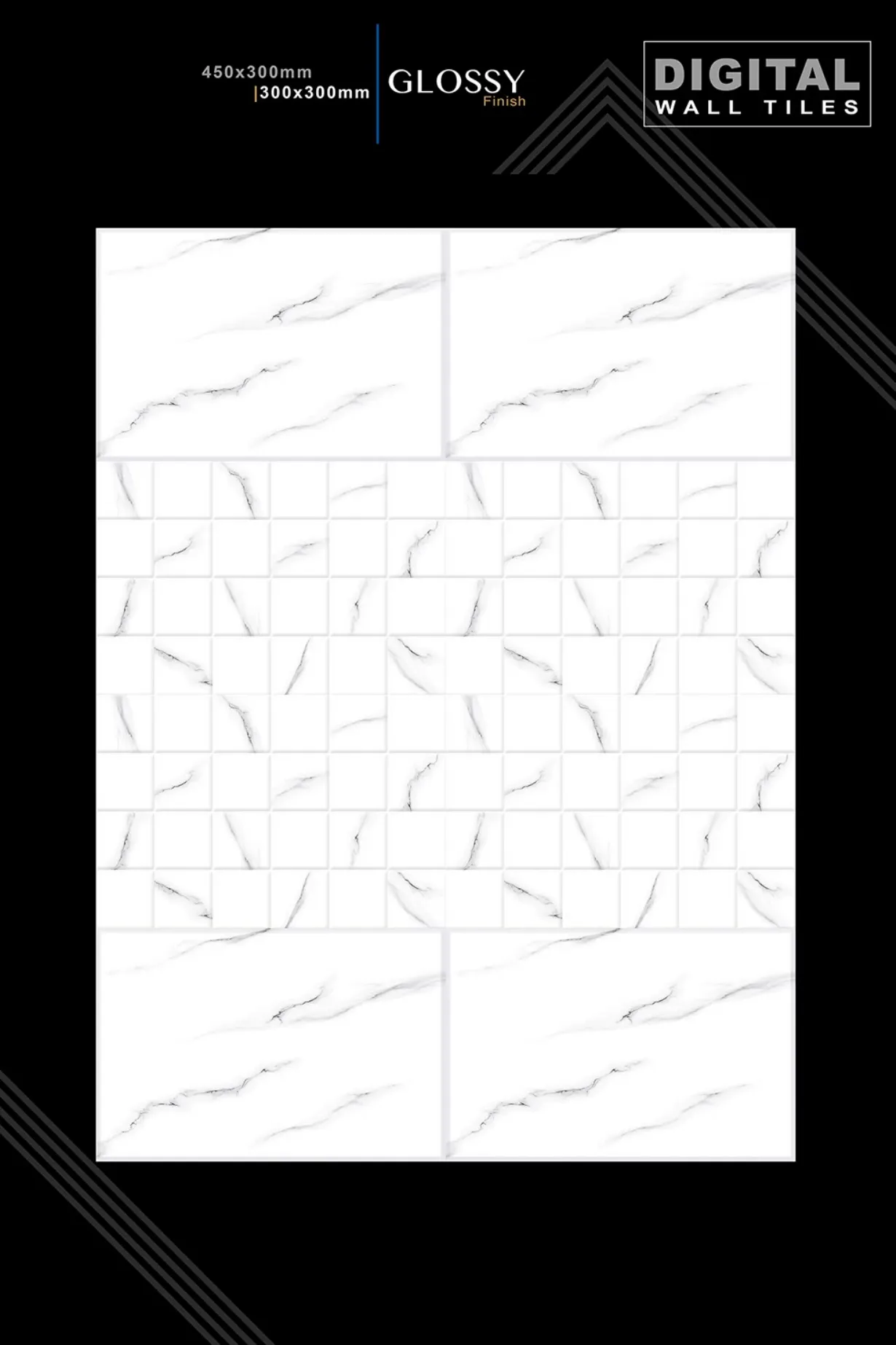 12 X 18 New Glossy 993 To Orant - Design 41 - 300x450mm Glossy