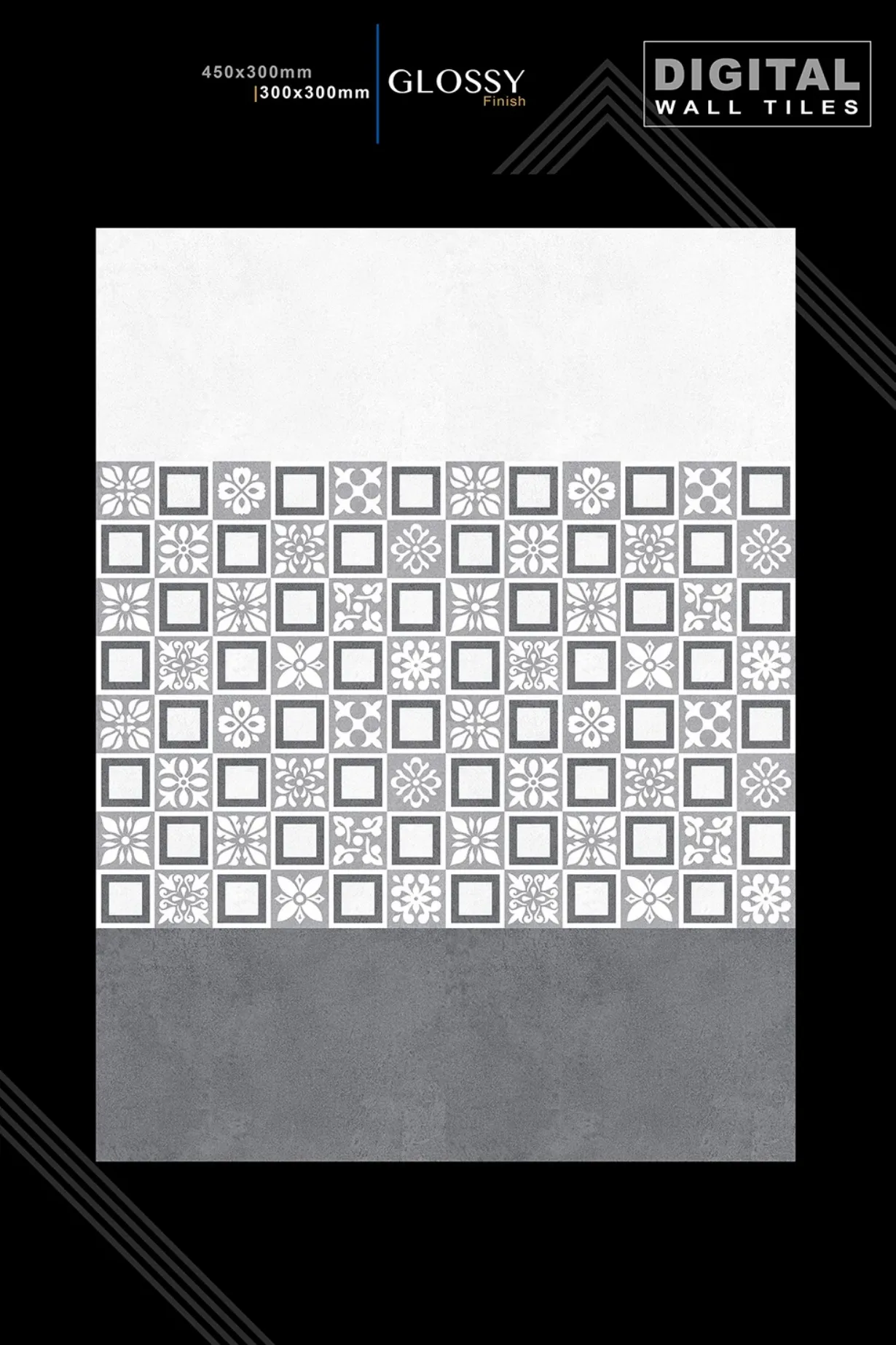 12 X 18 New Glossy 993 To Orant - Design 63 - 300x450mm Glossy