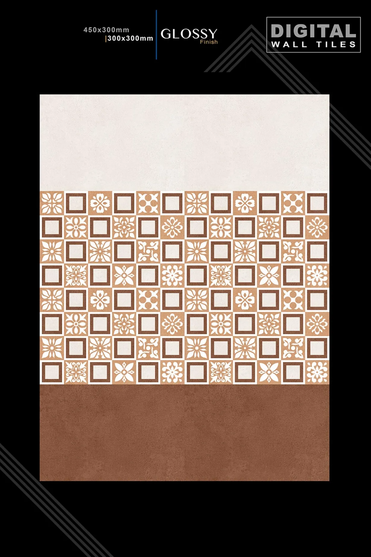 12 X 18 New Glossy 993 To Orant - Design 67 - 300x450mm Glossy