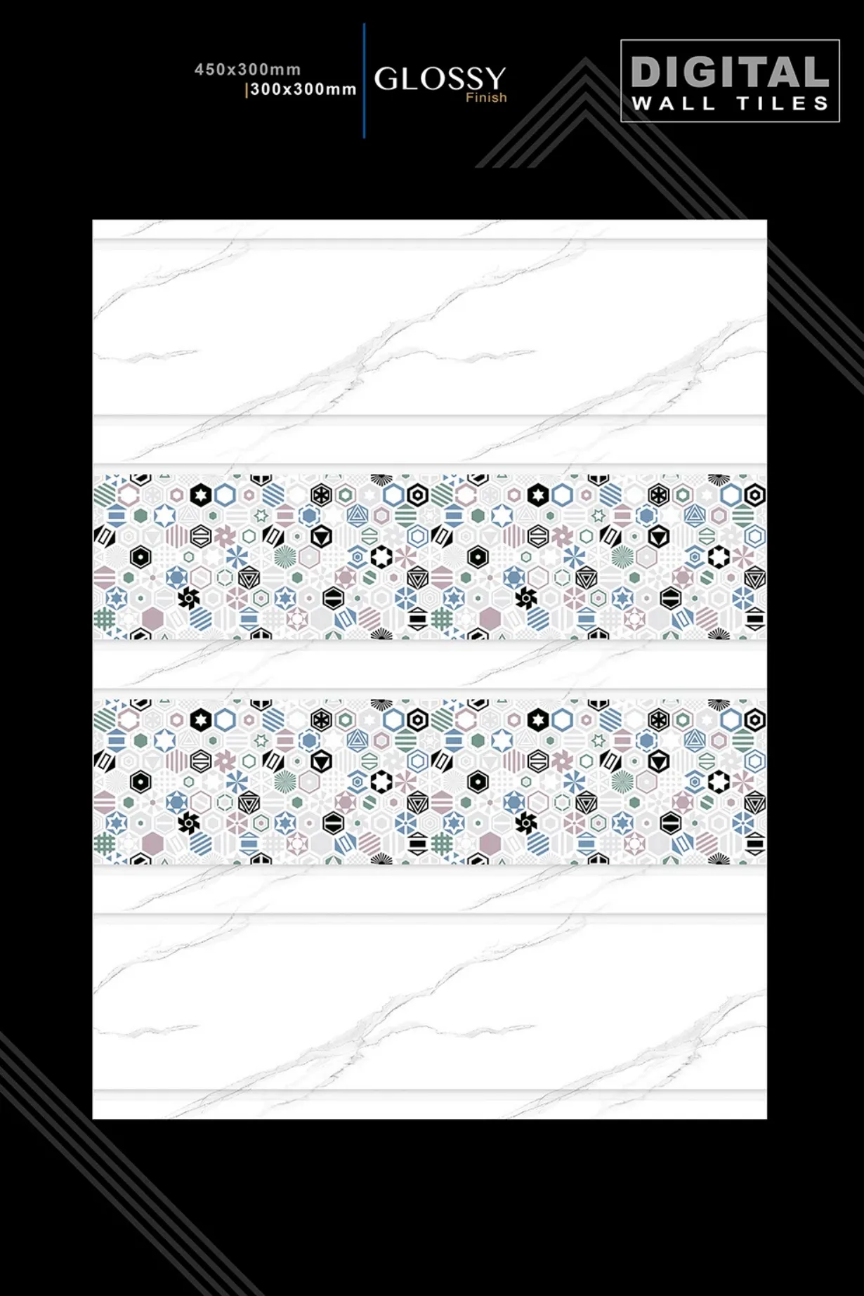 12 X 18 New Glossy 993 To Orant - Design 71 - 300x450mm Glossy