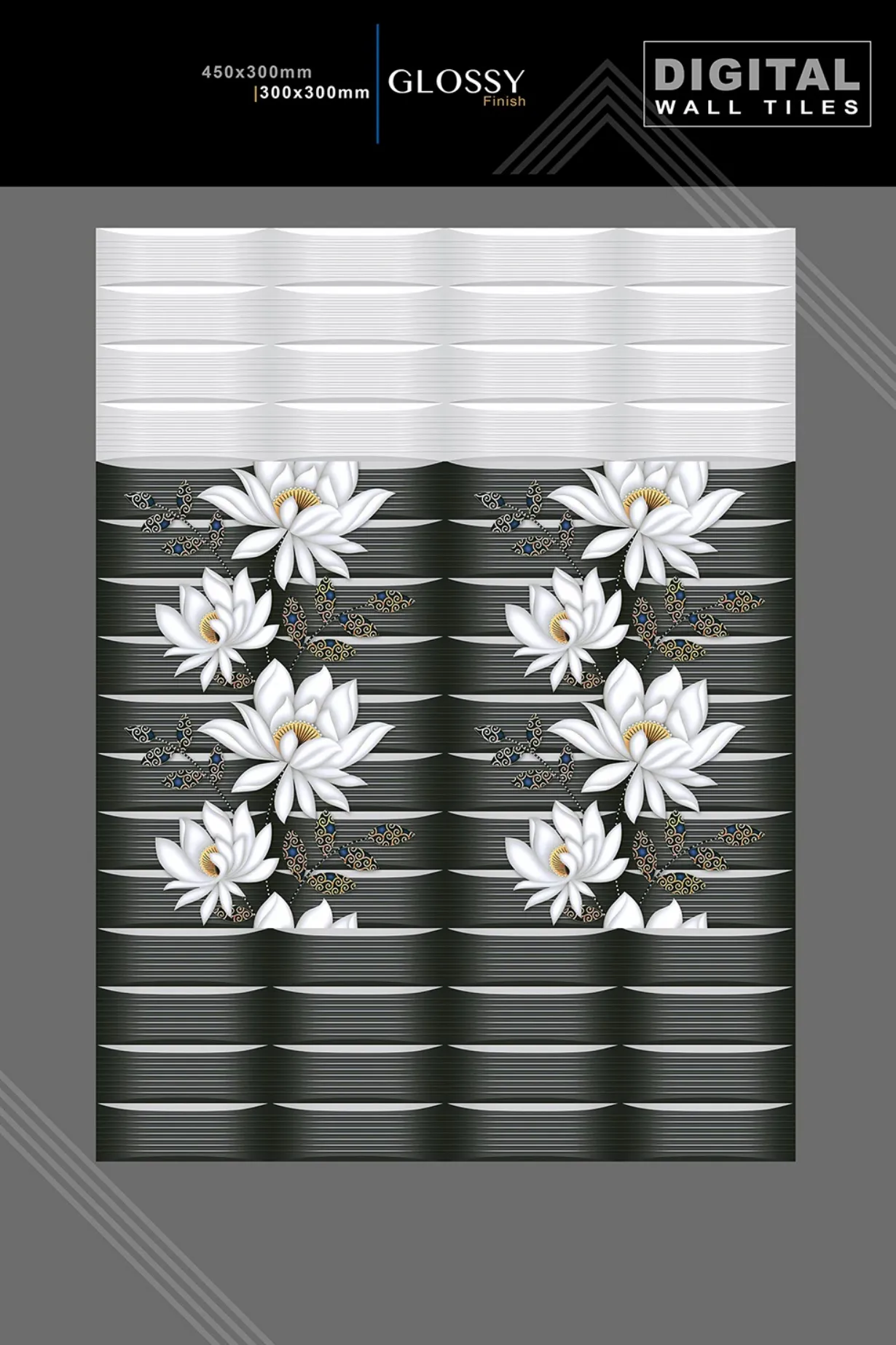 12 X 18 New Glossy 993 To Orant - Design 79 - 300x450mm Glossy