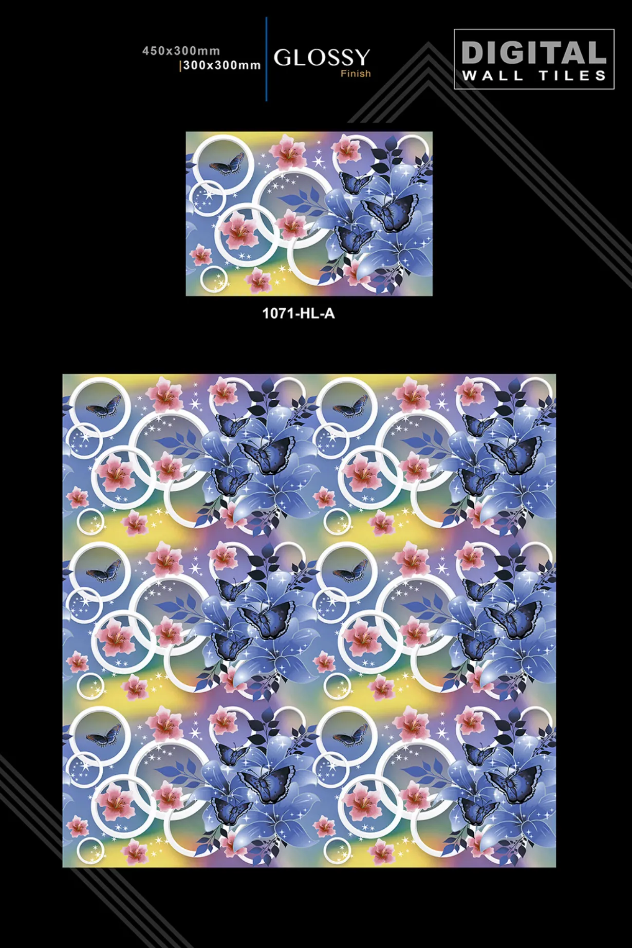 12 X 18 New Glossy - Design 35 - 300x450mm Glossy