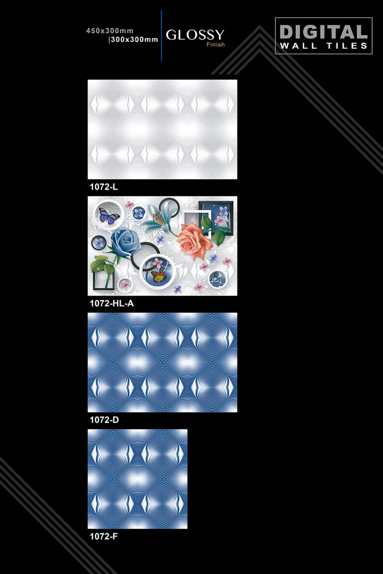 12 X 18 New Glossy - Design 36 - 300x450mm Glossy