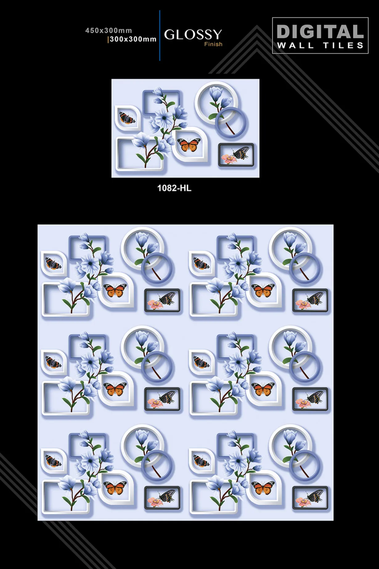 12 X 18 New Glossy - Design 40 - 300x450mm Glossy
