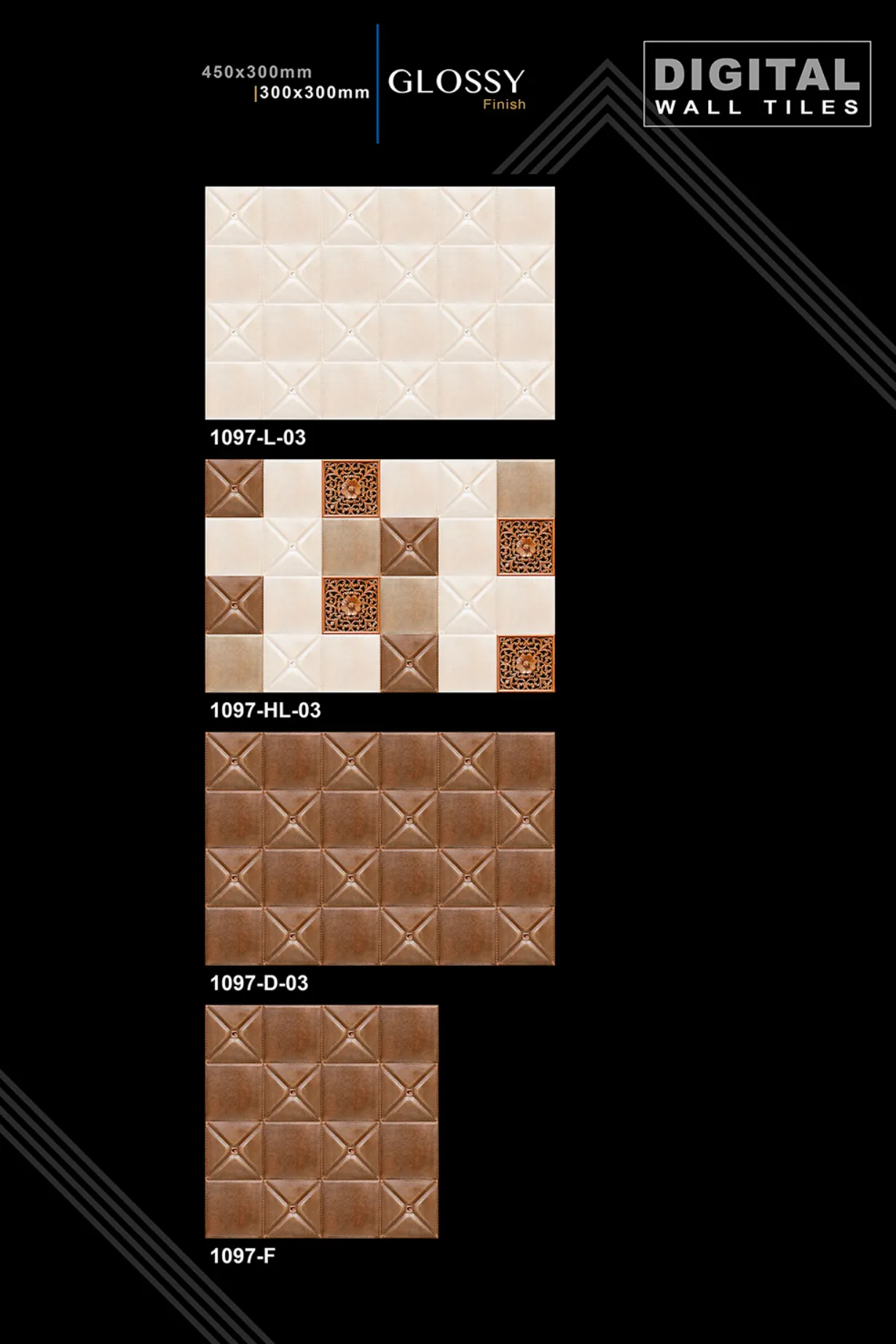 12 X 18 New Glossy - Design 43 - 300x450mm Glossy