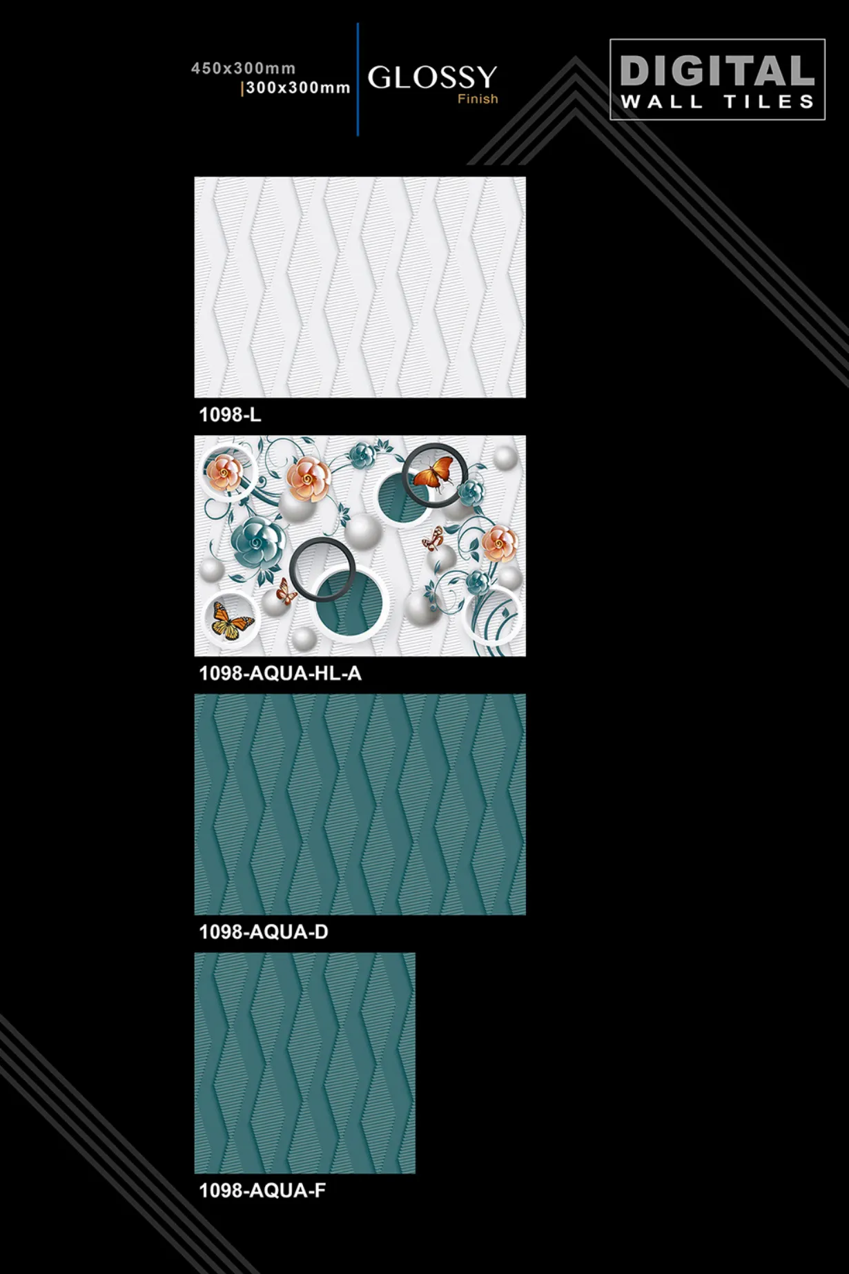 12 X 18 New Glossy - Design 44 - 300x450mm Glossy