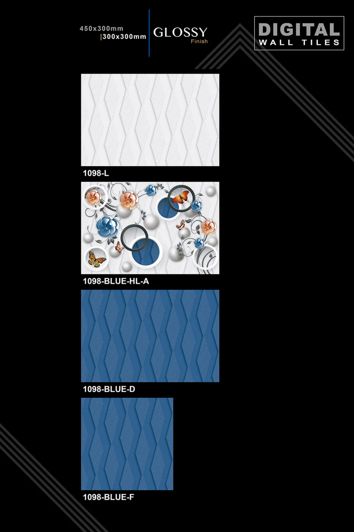 12 X 18 New Glossy - Design 45 - 300x450mm Glossy