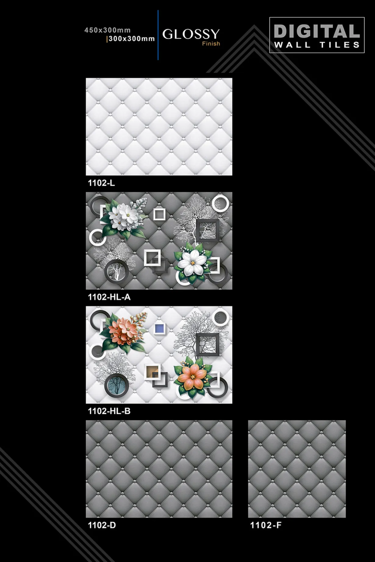 12 X 18 New Glossy - Design 50 - 300x450mm Glossy
