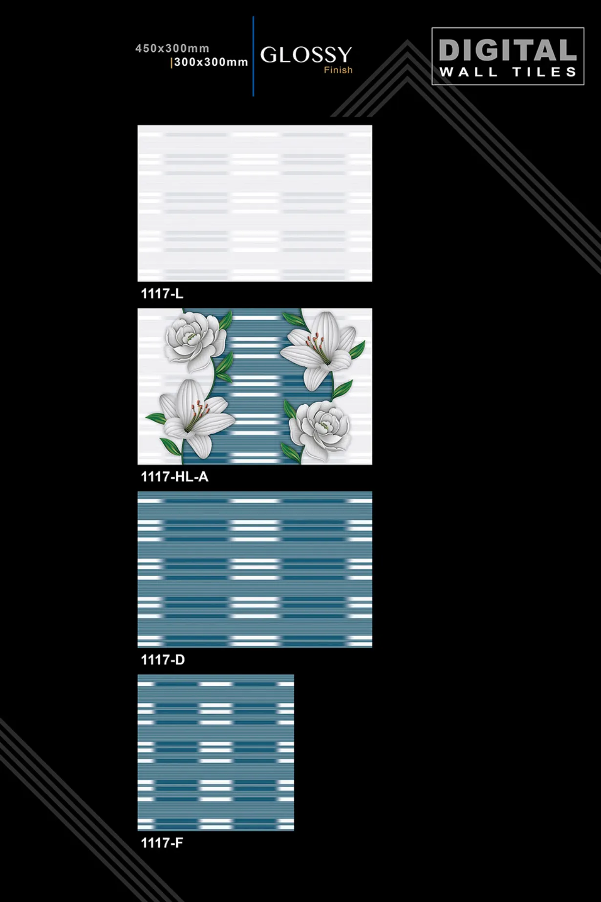 12 X 18 New Glossy - Design 55 - 300x450mm Glossy