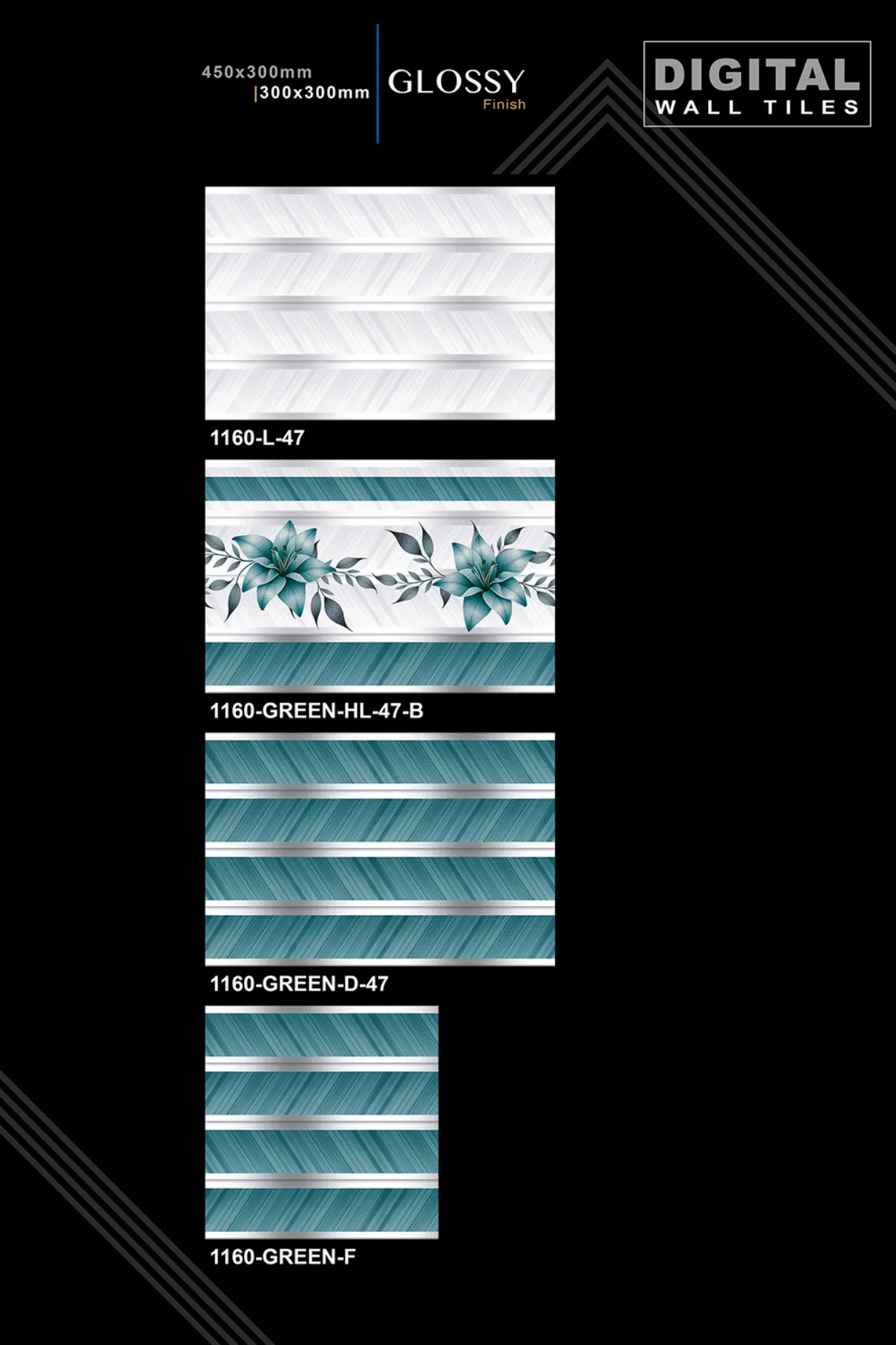 12 X 18 New Glossy - Design 74 - 300x450mm Glossy