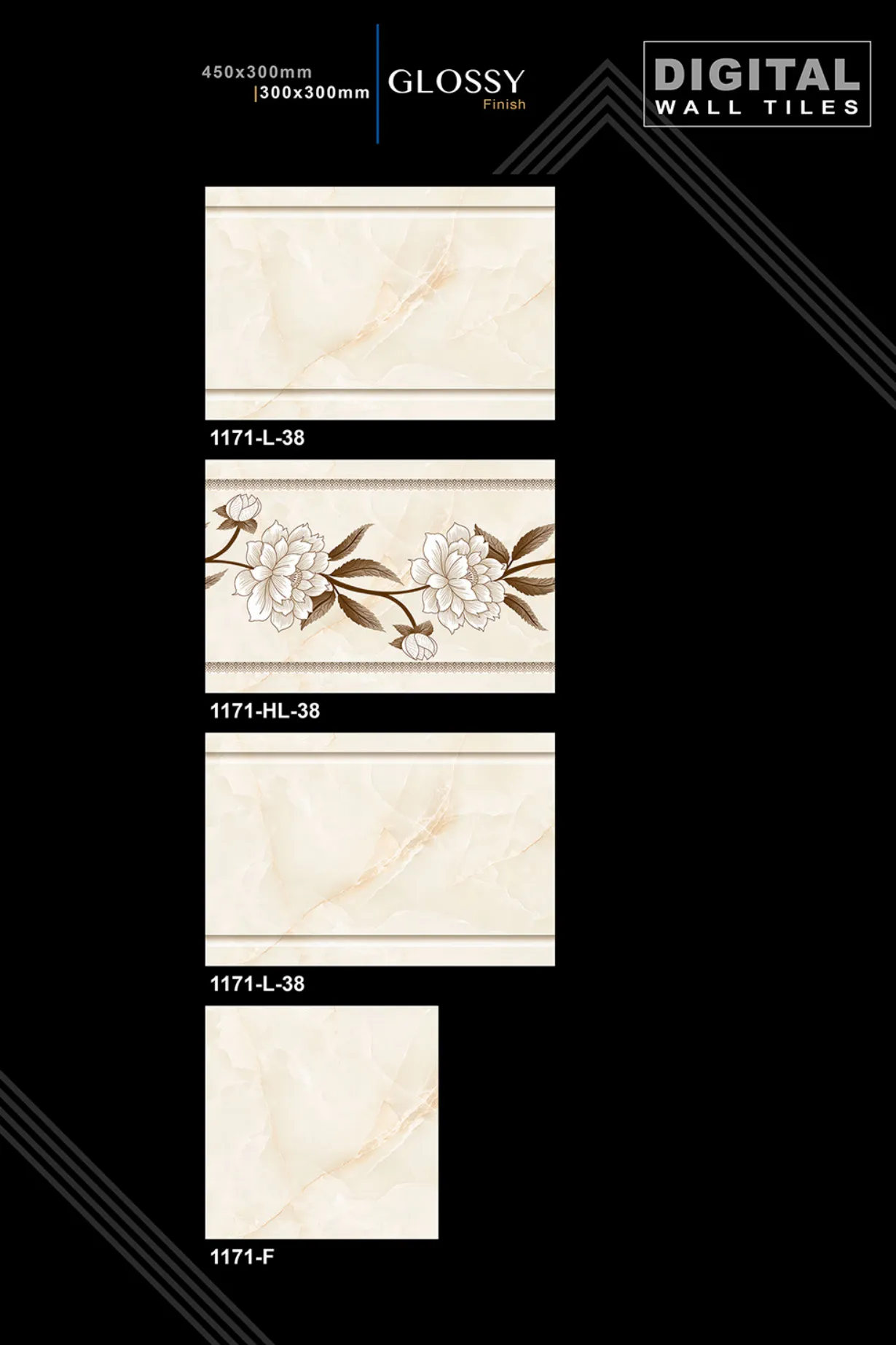 12 X 18 New Glossy - Design 81 - 300x450mm Glossy