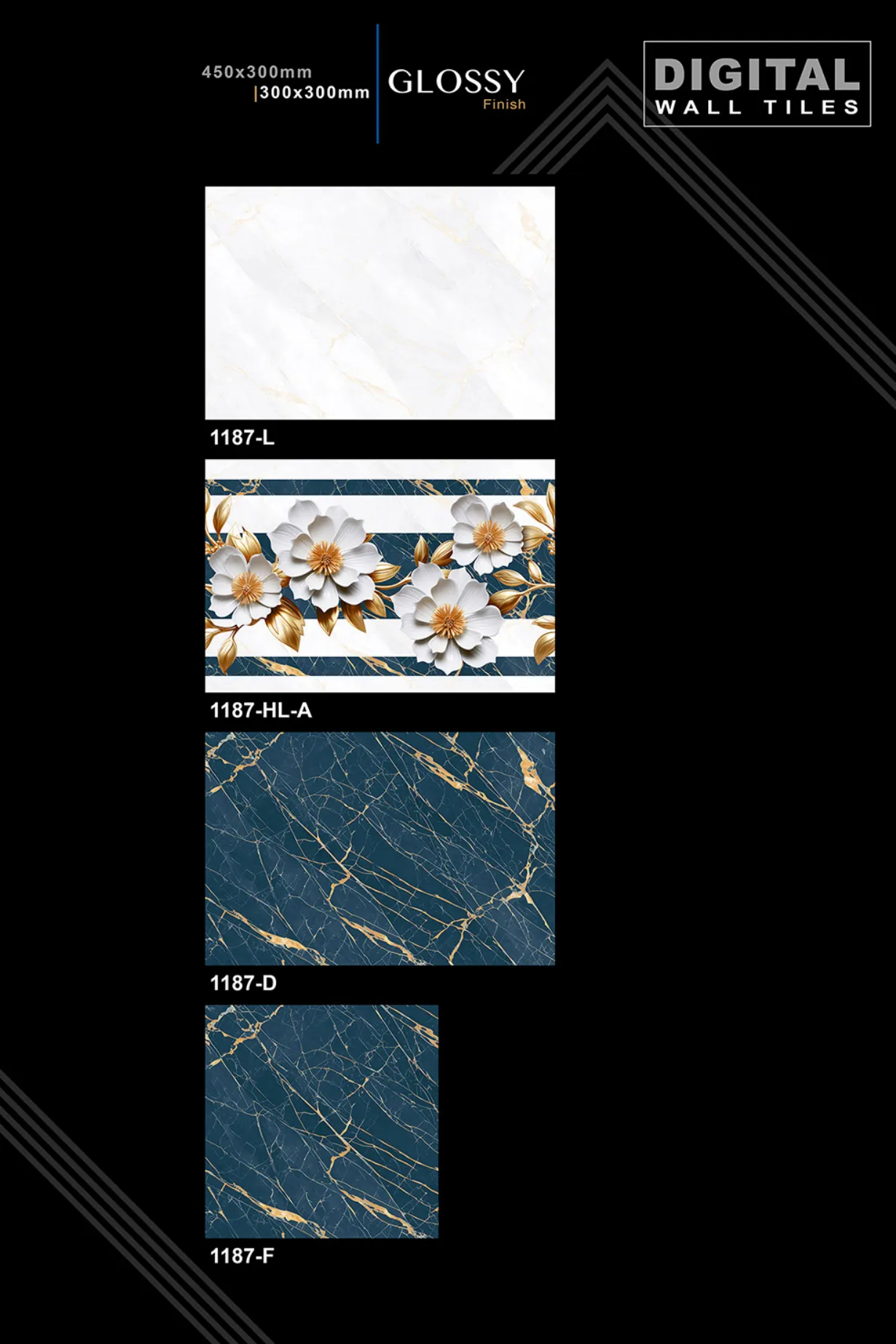 12 X 18 New Glossy - Design 88 - 300x450mm Glossy