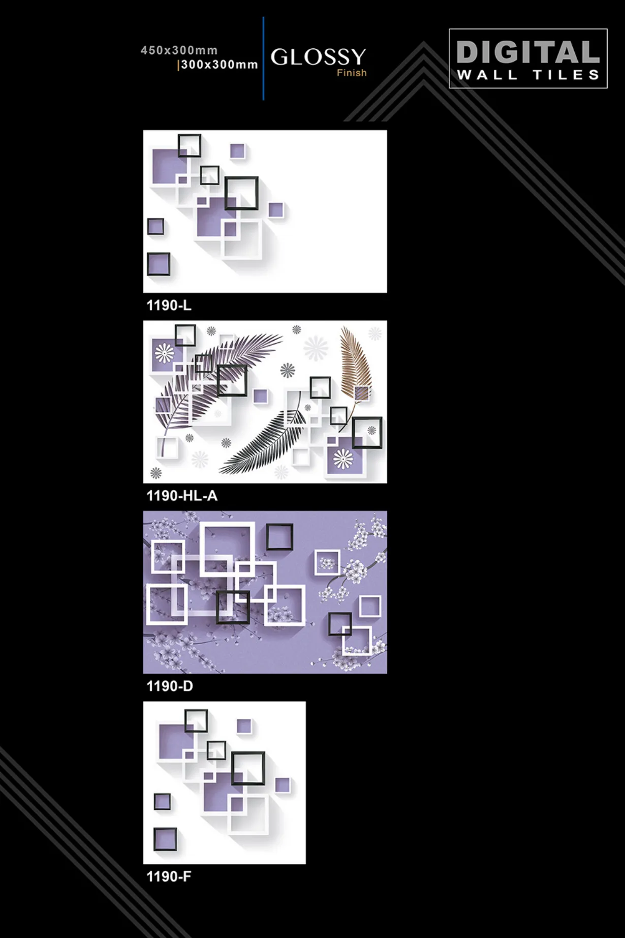 12 X 18 New Glossy - Design 91 - 300x450mm Glossy