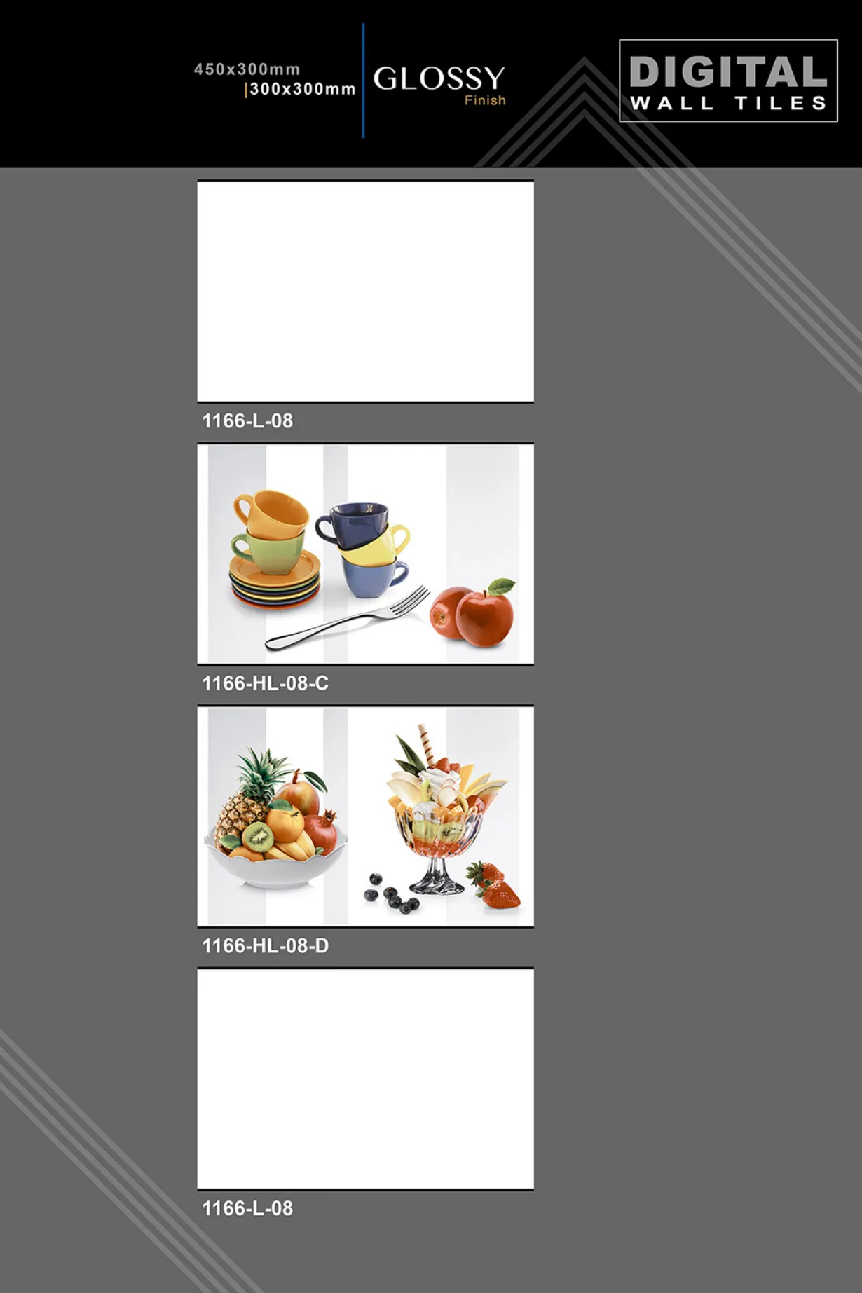 12 X 18 New Kitchen - Design 58 - 300x450mm Glossy