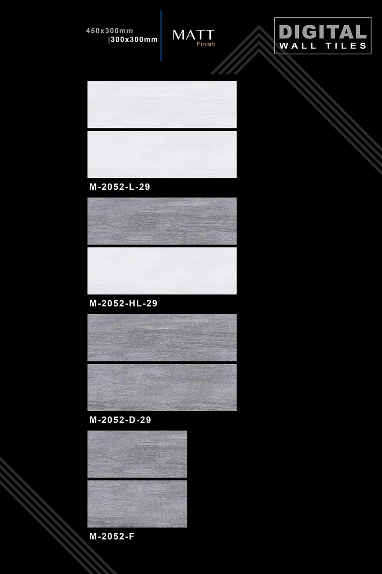 12 X 18 New Matt - Design 2 - 300x450mm Matt